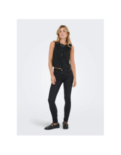 Gilet sans manches à rayures onlmalena noir femme - Only