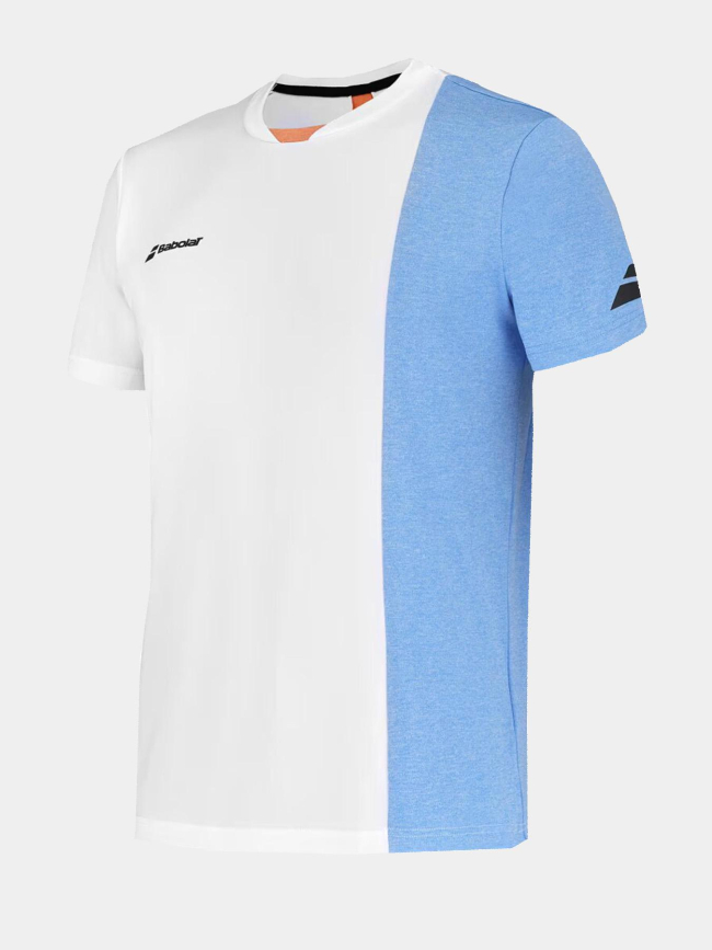 T-shirt de sport play crew blanc enfant - Babolat