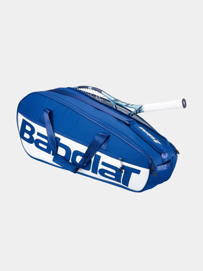 Sac de tennis 6 raquettes court m bleu - Babolat