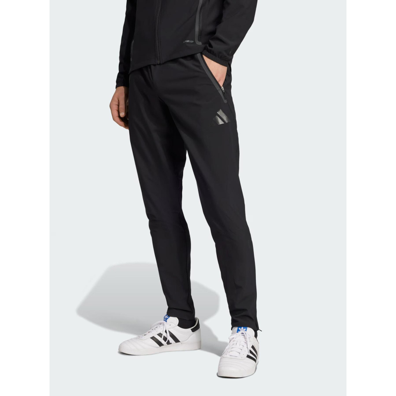Pantalon d'entrainement de football tiro 25 noir homme - Adidas