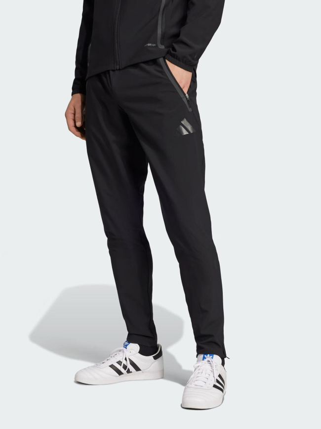 Pantalon d'entrainement de football tiro 25 noir homme - Adidas