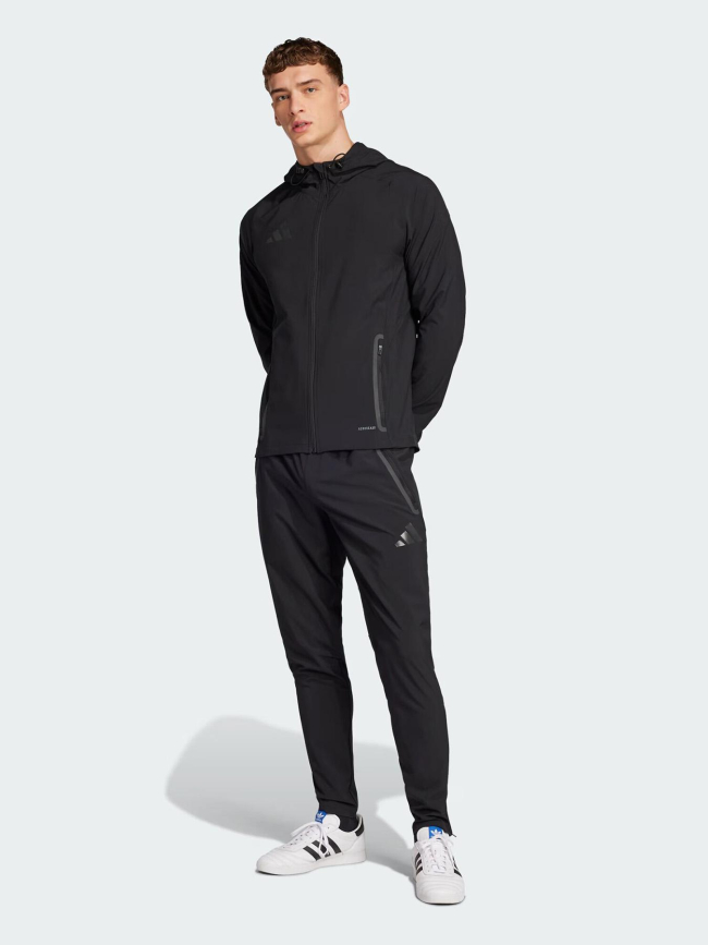 Pantalon d'entrainement de football tiro 25 noir homme - Adidas