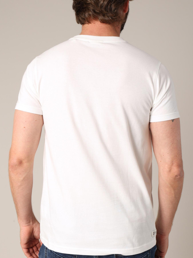 T-shirt à manches courtes pepere blanc homme - Deeluxe