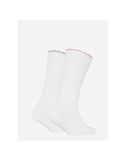 Pack de 2 paires de chaussettes brillantes cœur blanc fille - Puma