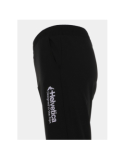 Pantalon jogging siroko noir garçon - Helvetica