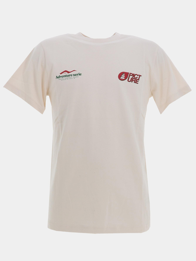 T-shirt à manches courtes d&s chamonix beige homme - Picture