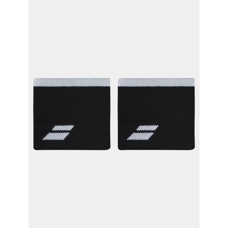 Paire de poignets éponges logo noir - Babolat