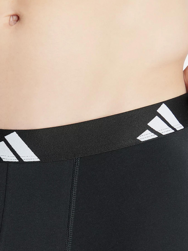 Pack de 2 boxers active flex cotton gris et noir homme - Adidas