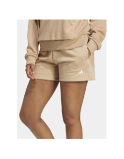 Short de sport en molleton sl fc beige femme - Adidas