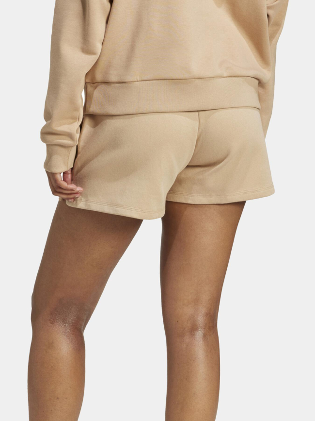 Short de sport en molleton sl fc beige femme - Adidas
