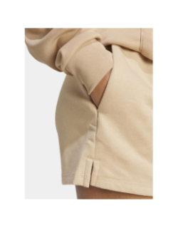 Short de sport en molleton sl fc beige femme - Adidas