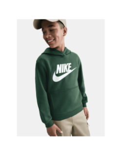 Sweat à capuche nsw club fleece vert enfant - Nike