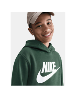 Sweat à capuche nsw club fleece vert enfant - Nike