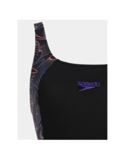 Maillot de bain eco+ h-boom splice noir femme - Speedo