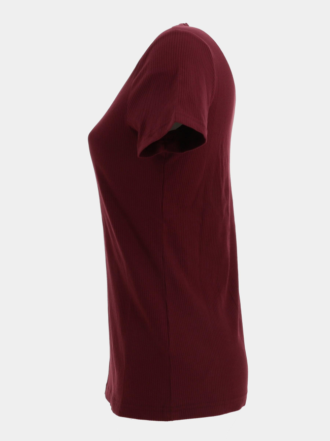 T-shirt à manches courtes ess elevated bordeaux femme - Puma