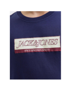 T-shirt à manches courtes jorinwood bleu marine garçon - Jack & Jones