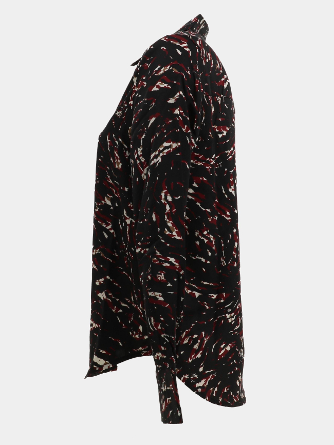 Chemisier imprimé madeline noir femme - Only