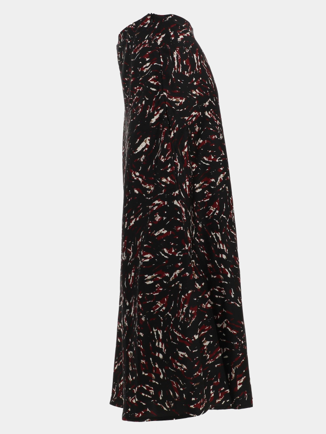 Jupe droite imprimée madeline noir femme - Only