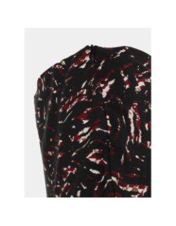 Jupe droite imprimée madeline noir femme - Only