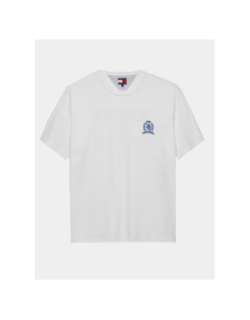 T-shirt à manches courtes crest play blanc enfant - Tommy Jeans