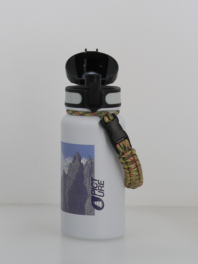 Gourde galway vacuum 600ml blanc et violet - Picture