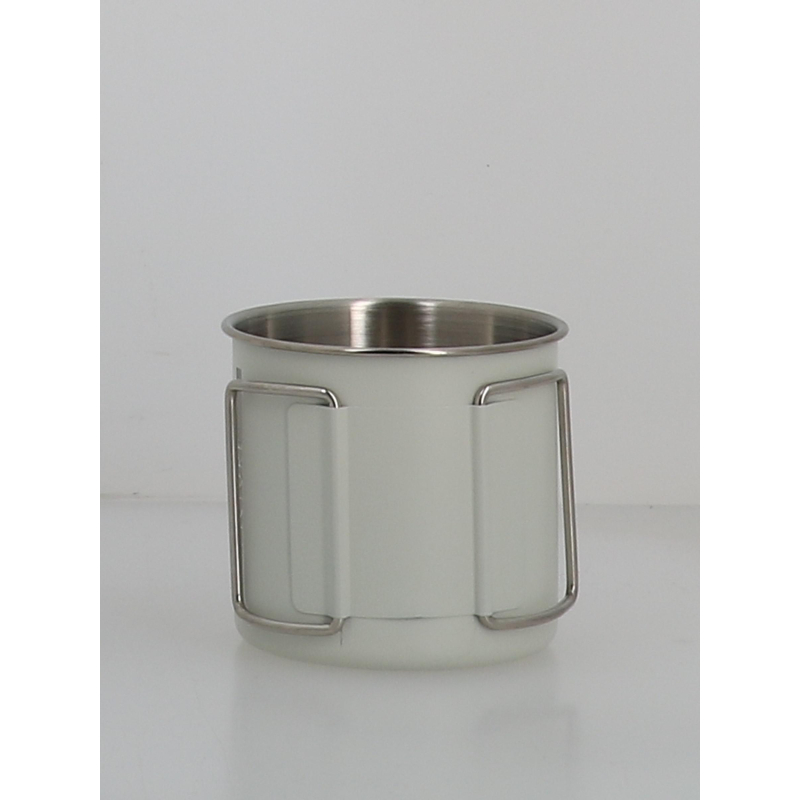 Tasse nomade beavy cup blanc et violet - Picture