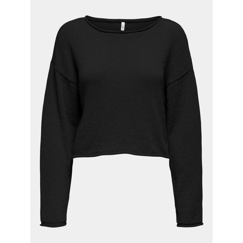 Pull fin en maille onlsarah noir femme - Only