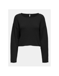 Pull fin en maille onlsarah noir femme - Only