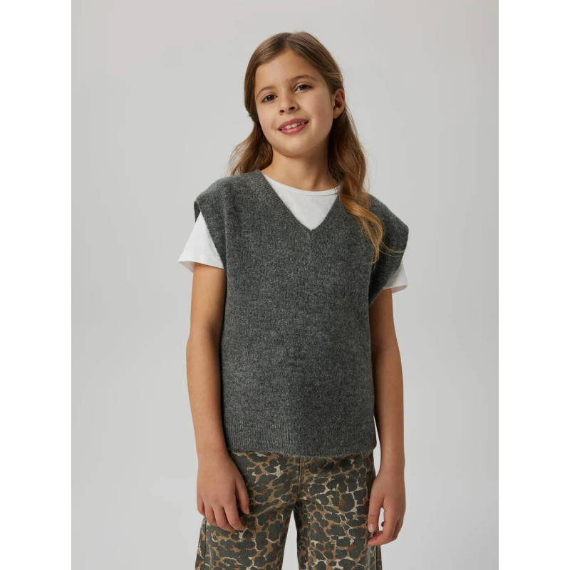 Gilet sans manches nkfberit gris fille - Name It