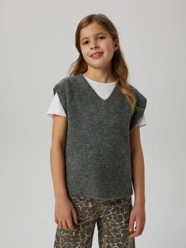 Gilet sans manches nkfberit gris fille - Name It