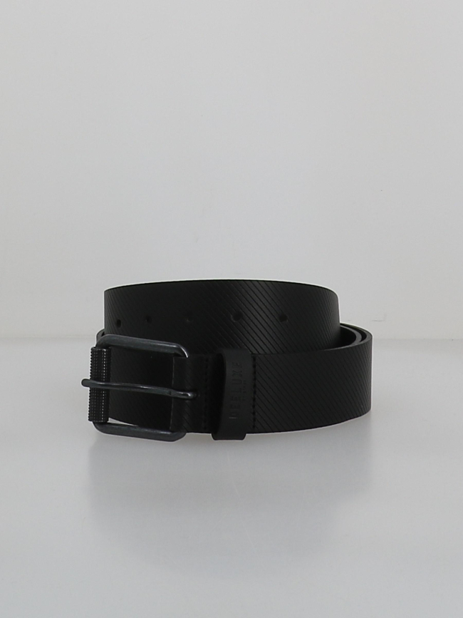 Ceinture en cuir alley noir homme - Deeluxe
