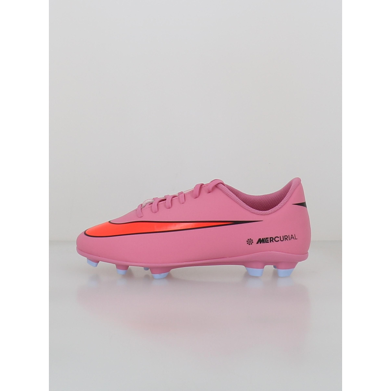Chaussures de football vapor 16 club fg/mg rose enfant - Nike