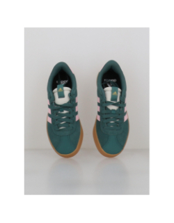 Baskets vl court 3.0 vert et rose femme - Adidas