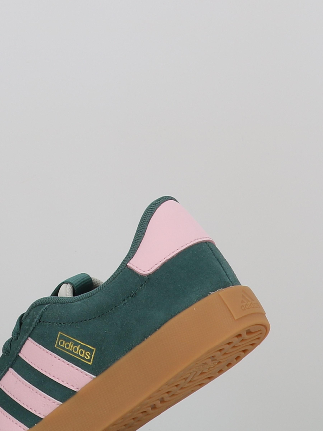 Baskets vl court 3.0 vert et rose femme - Adidas
