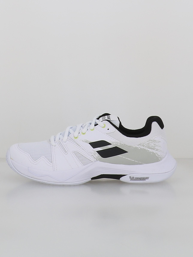 Chaussures de badminton shadow team 2 blanc homme - Babolat