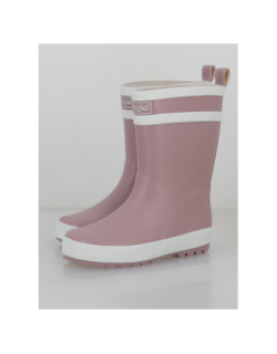 Bottes de pluie hurricane rose fille - Zigzag