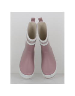 Bottes de pluie hurricane rose fille - Zigzag