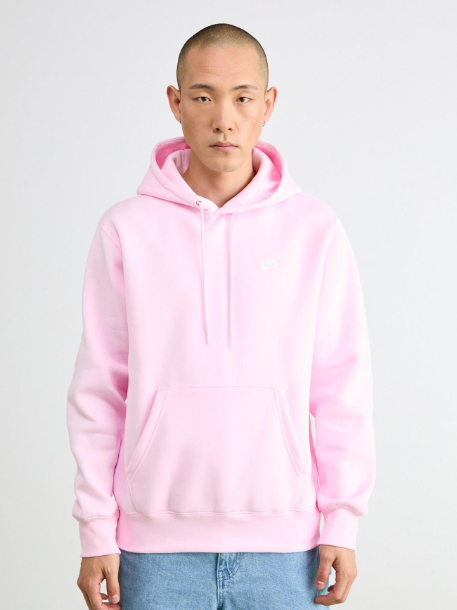Sweat à capuche club bb po rose homme - Nike