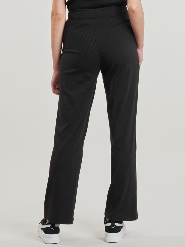 Pantalon jogging ess elevated taille haute noir femme - Puma