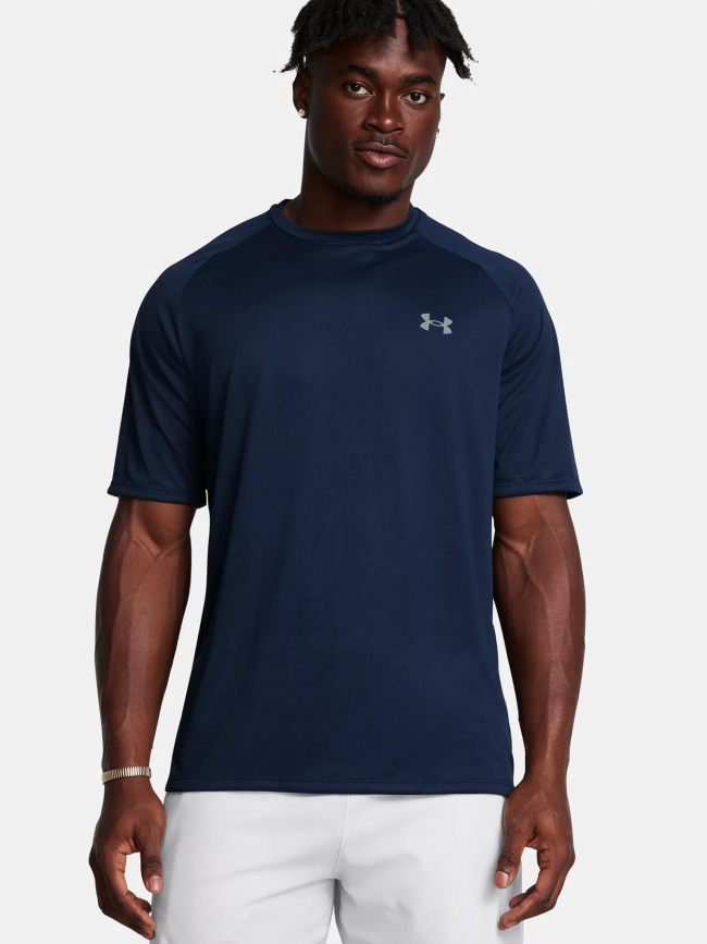 T-shirt à manches courtes ua tech 2.0 bleu marine homme - Under Armour