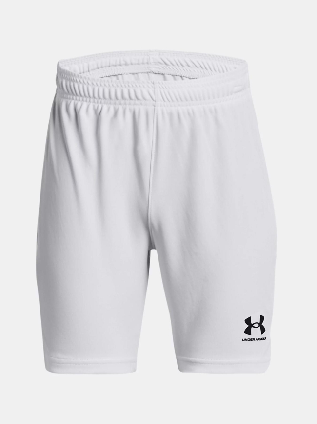 Short de football challenger core blanc homme - Under Armour