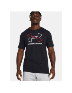 T-shirt à manches courtes ua foundation noir homme - Under Armour