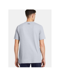 T-shirt à manches courtes ua foundation gris homme - Under Armour