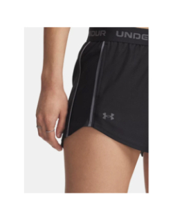 Short de sport tech play up noir femme - Under Armour