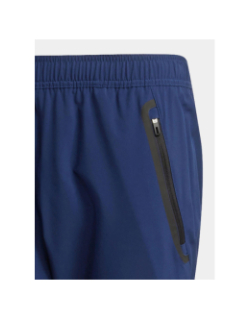 Pantalon jogging OL tiro vis tech bleu marine homme - Adidas