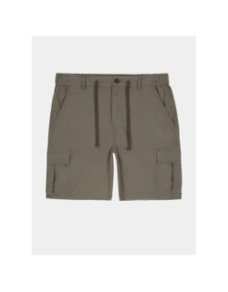 Short cargo s-linen kaki homme - Teddy Smith