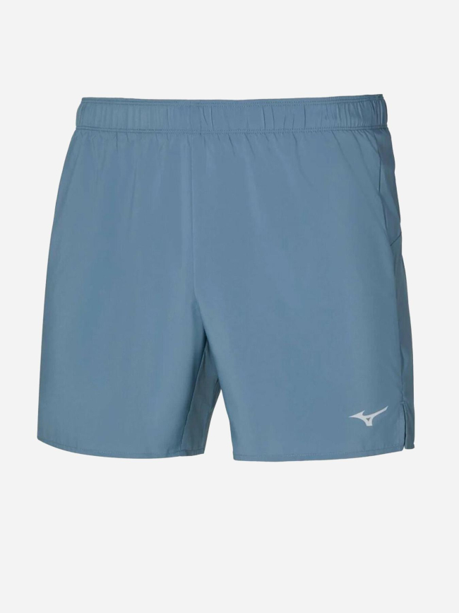 Short de running core 5.5 bleu homme - Mizuno