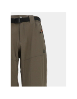 Pantalon de randonnée modulable kuluru marron homme - Élémenterre