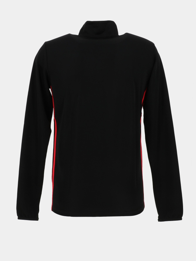 Haut d'entrainement de football noir et rouge homme - Adidas