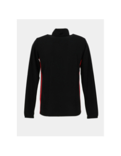 Haut d'entrainement de football noir et rouge homme - Adidas